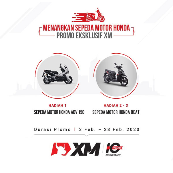 Dasar Forex - Promo Eksklusif XM Forex Berhadiah Honda Beat